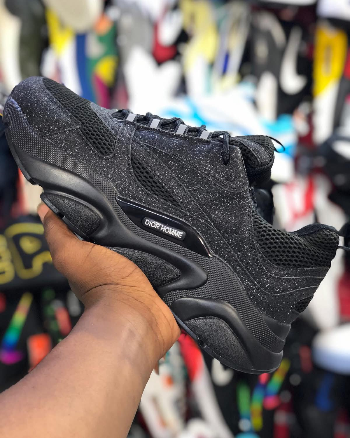 Dior B22 Black Crystal