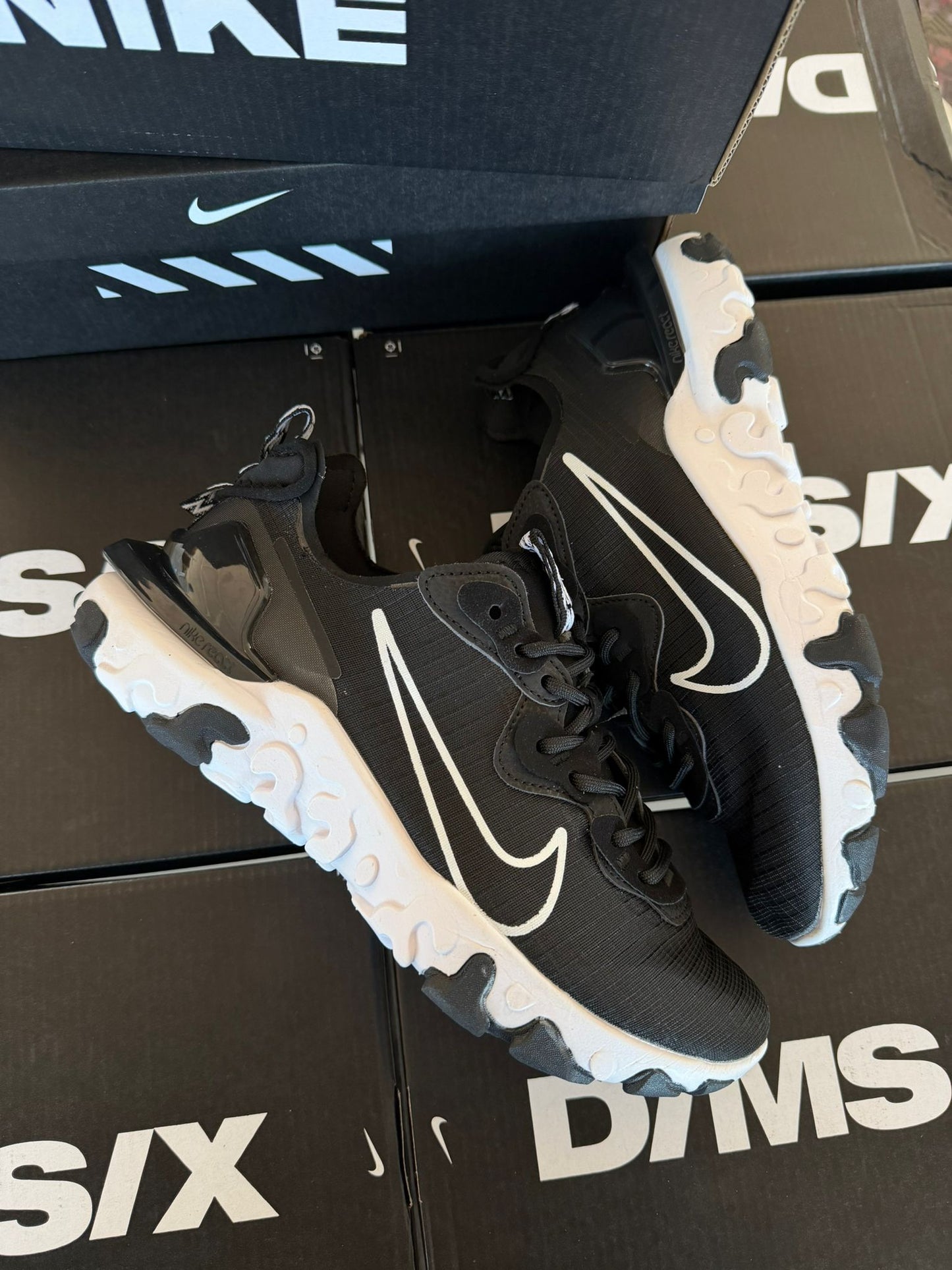 Nike React Vision Goretex Black And White