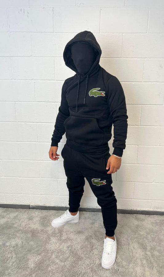 Chandal Lacoste Negro