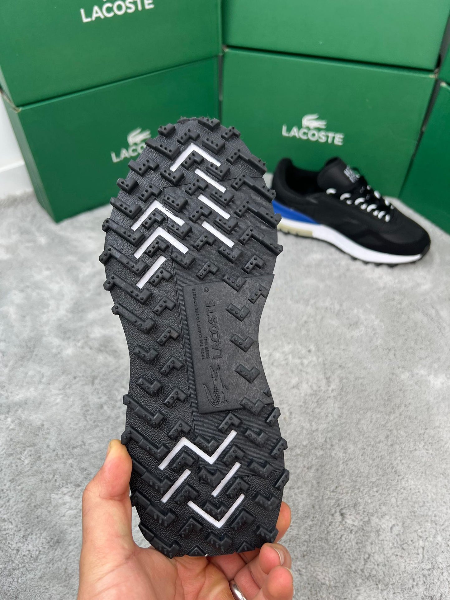 Lacoste Elite Active Black RBW