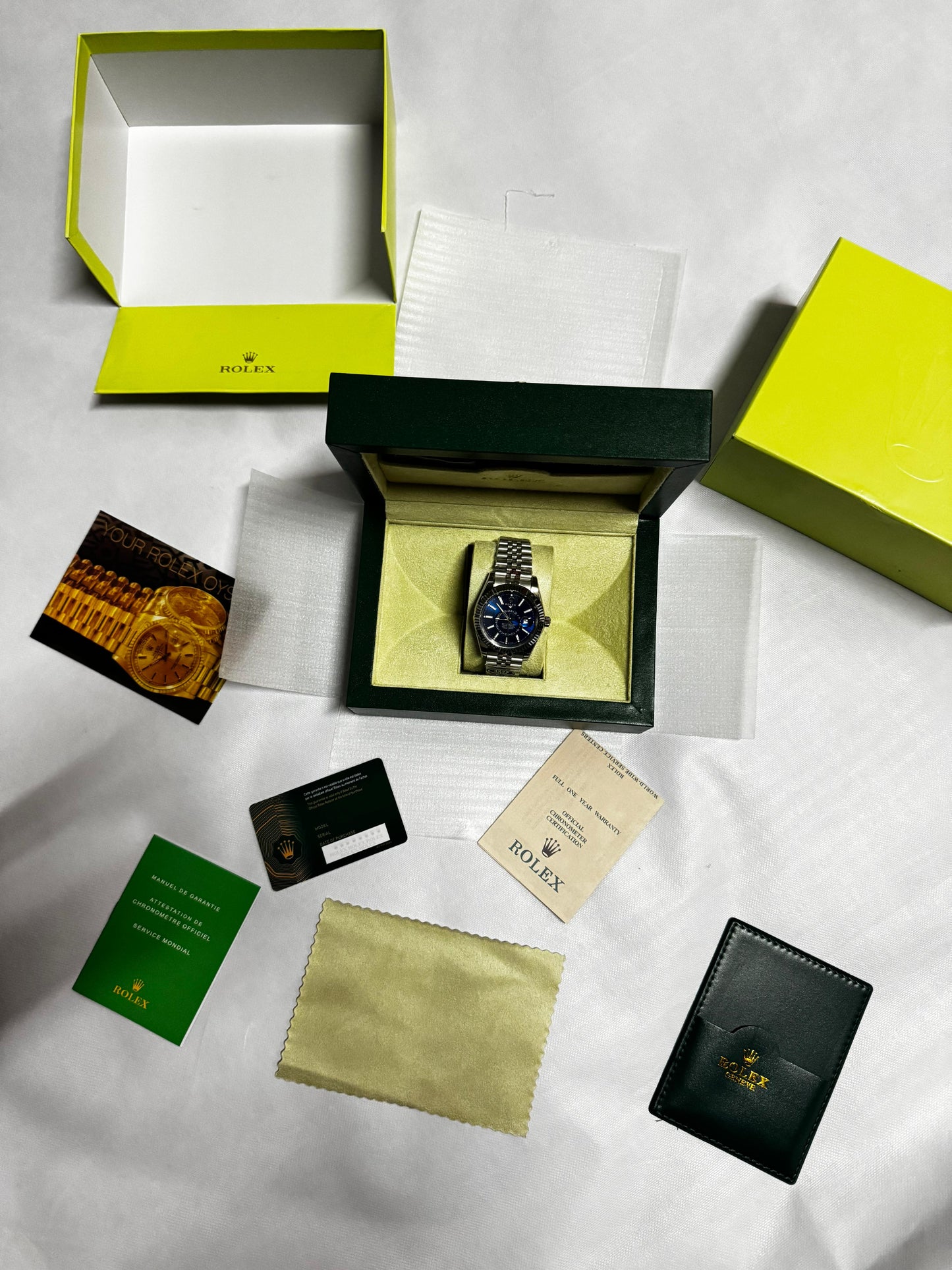 Reloj Rolex 2026 (Alta Calidad ) Azul