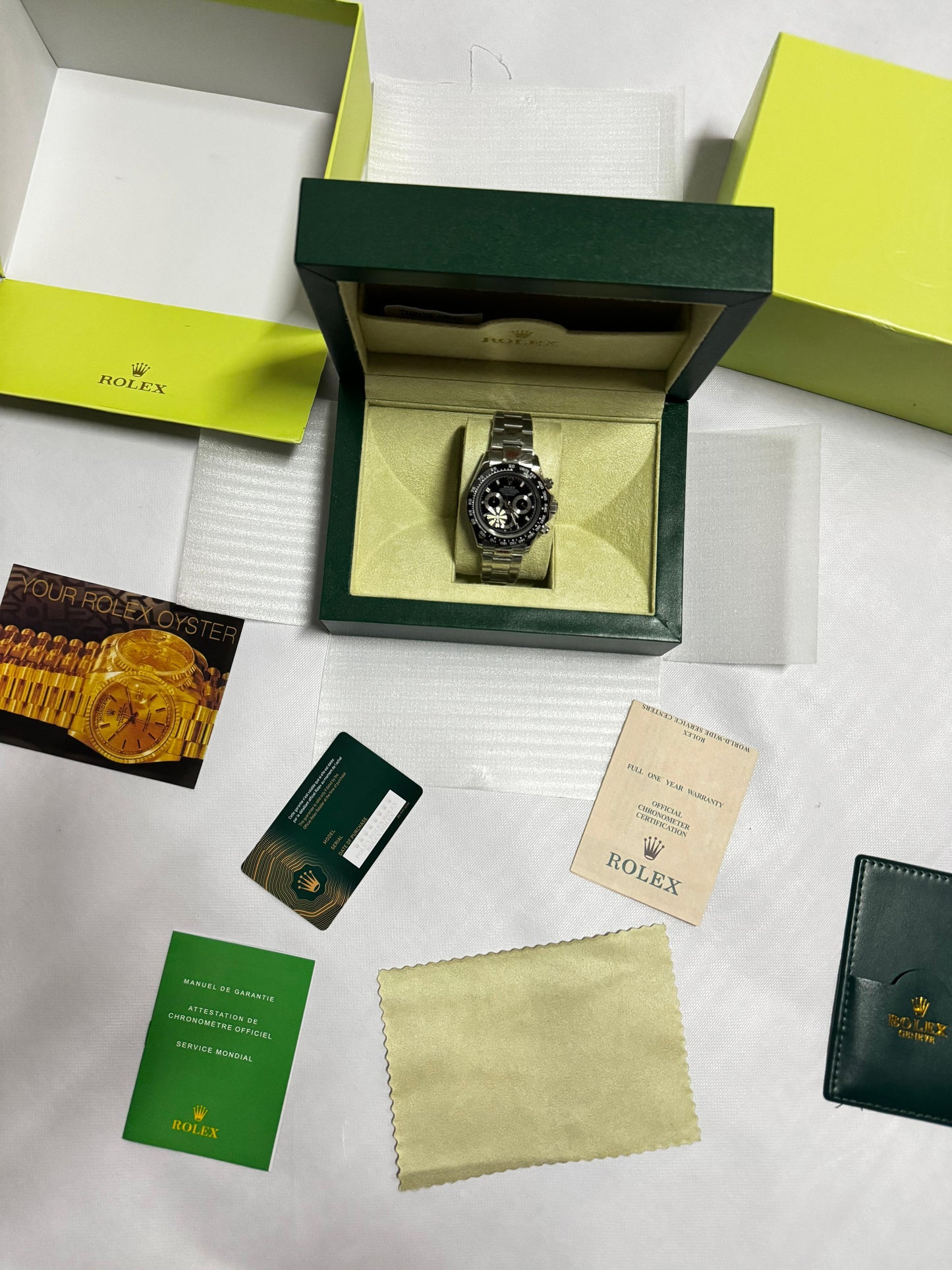 Reloj Rolex 2026 (Alta Calidad ) Black Circule