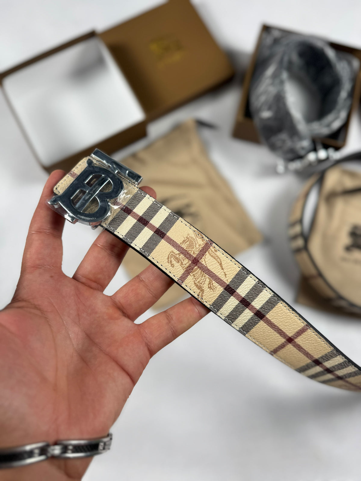 Cinturon Burberry