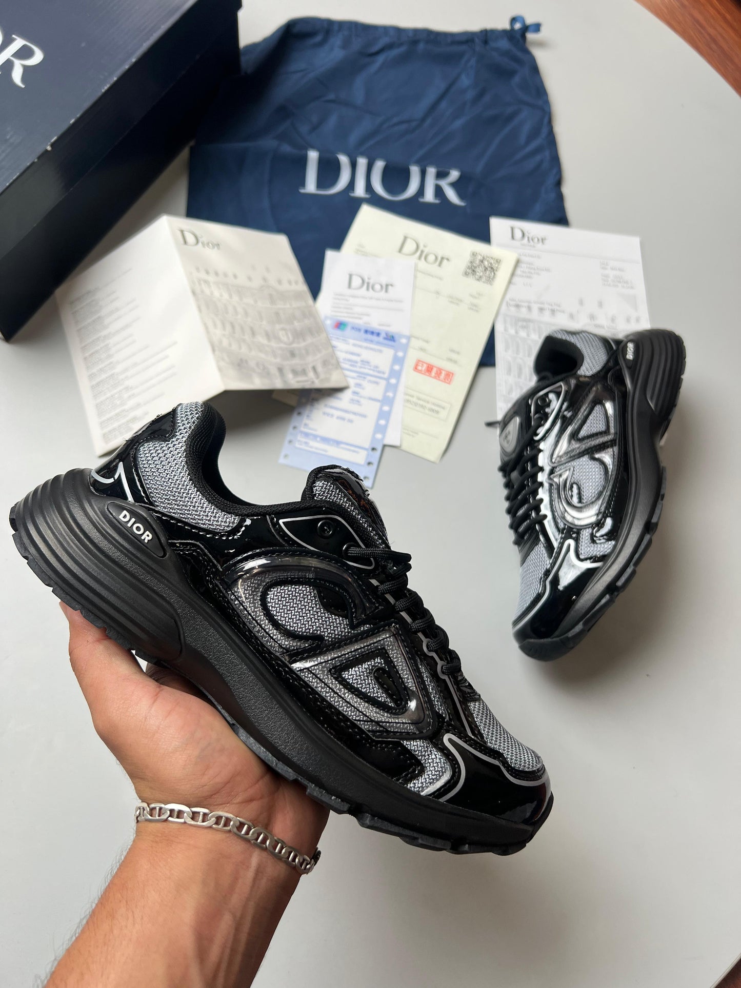 Dior B30 Metalic Black