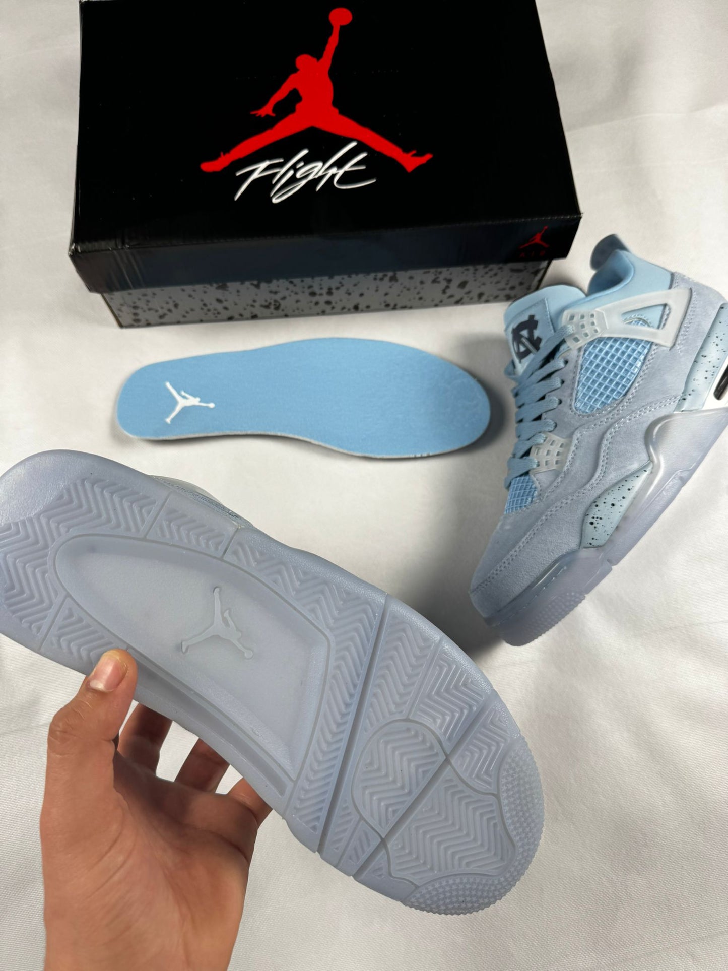 Jordan Retro 4 Ice Blue PE