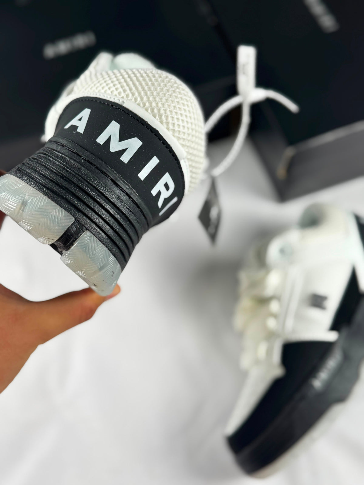 AMIRI MA-1 White and Black