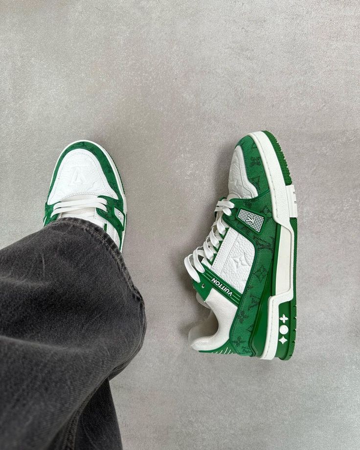 Louis Vuitton Trainer Green