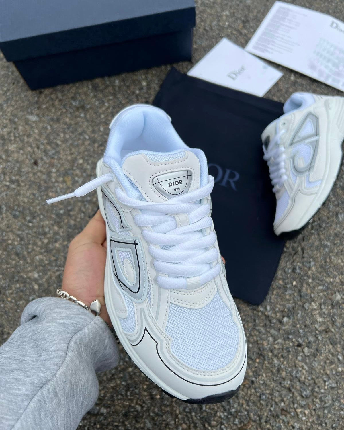 Dior B30 White