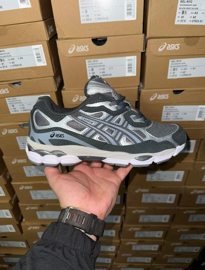 Asics Gel NyC Grey And Black