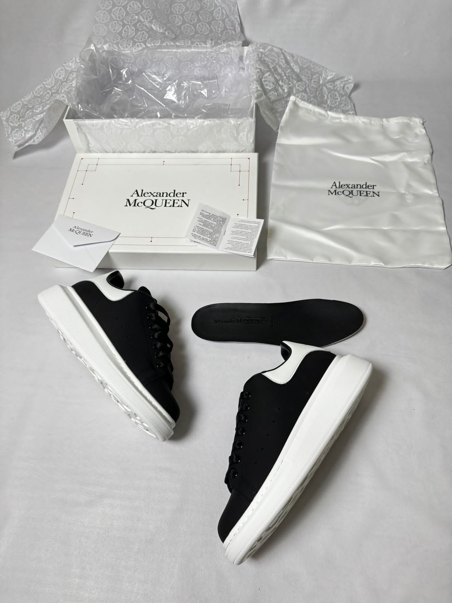 Alexander McQueen Black and All White