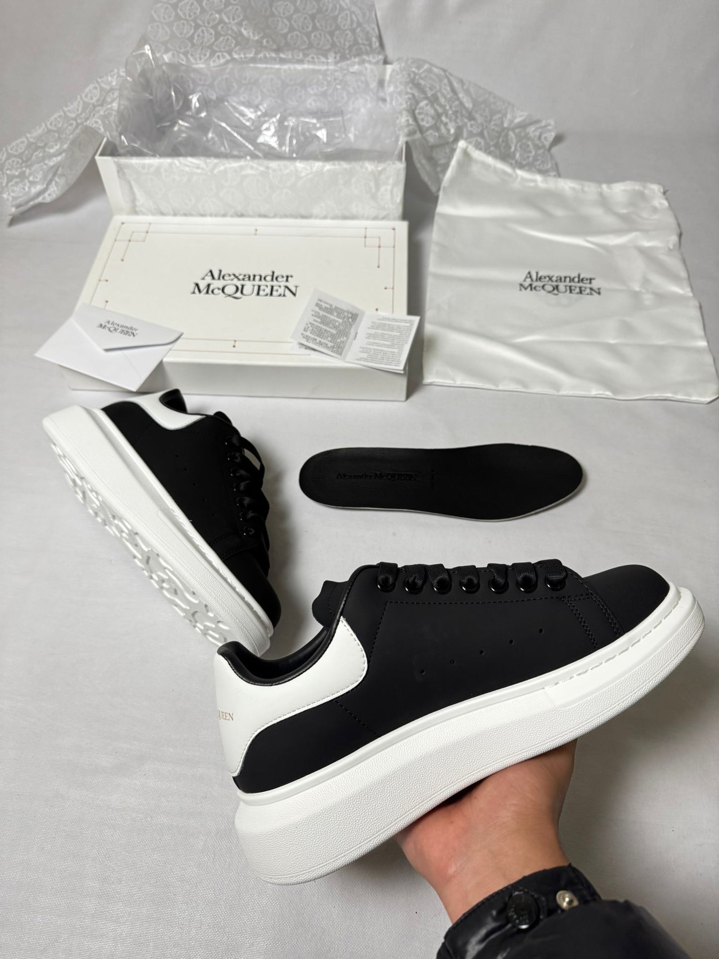Alexander McQueen Black and All White