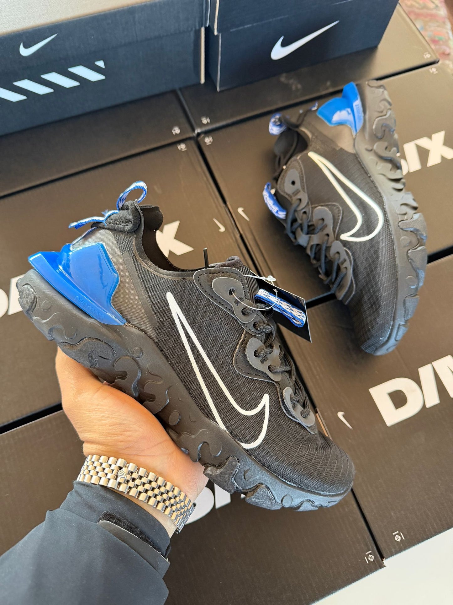 Nike React Vision Goretex Black Blue