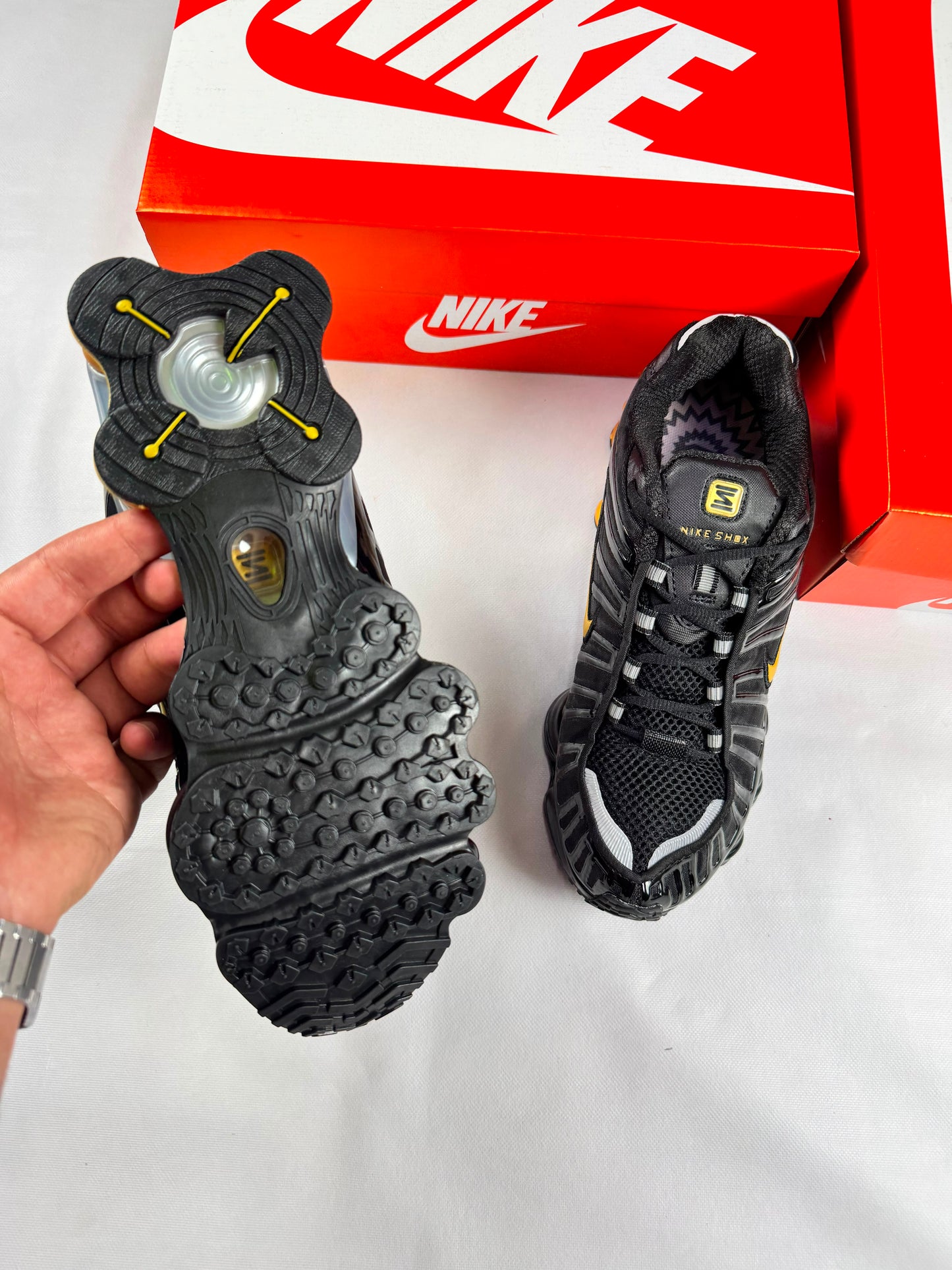 Shox TL Black And Gold