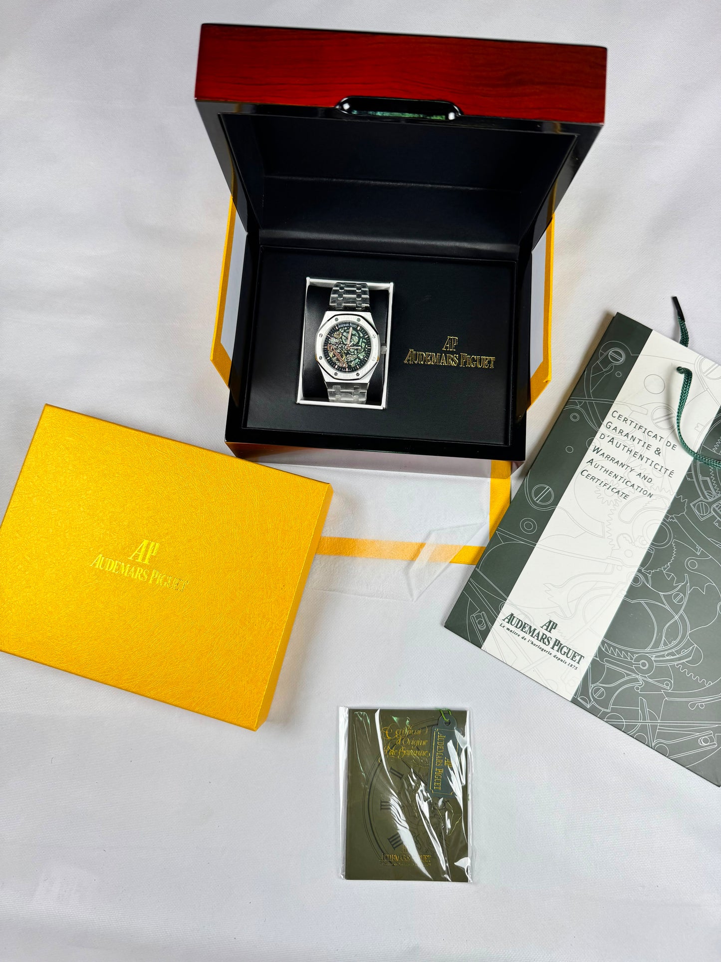 Reloj Audemars Piguet Grey (Maxima Calidad)