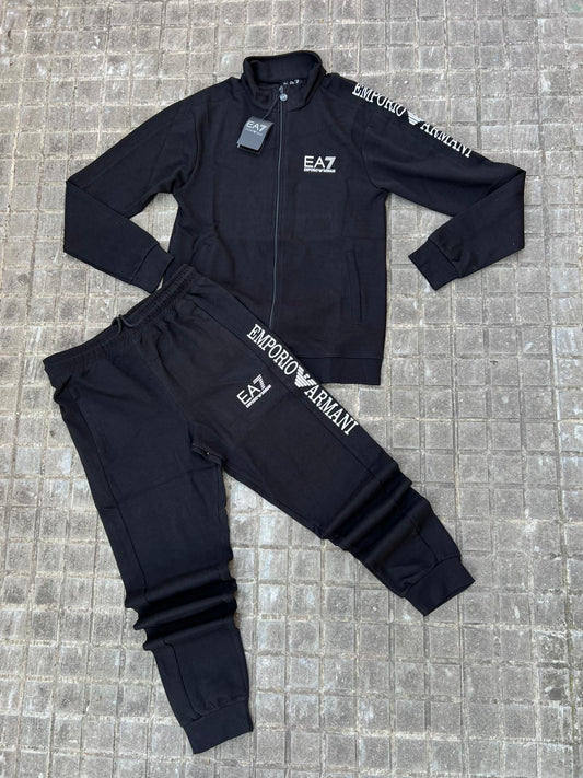 Chandal Armani EA7 Sin capucha negra