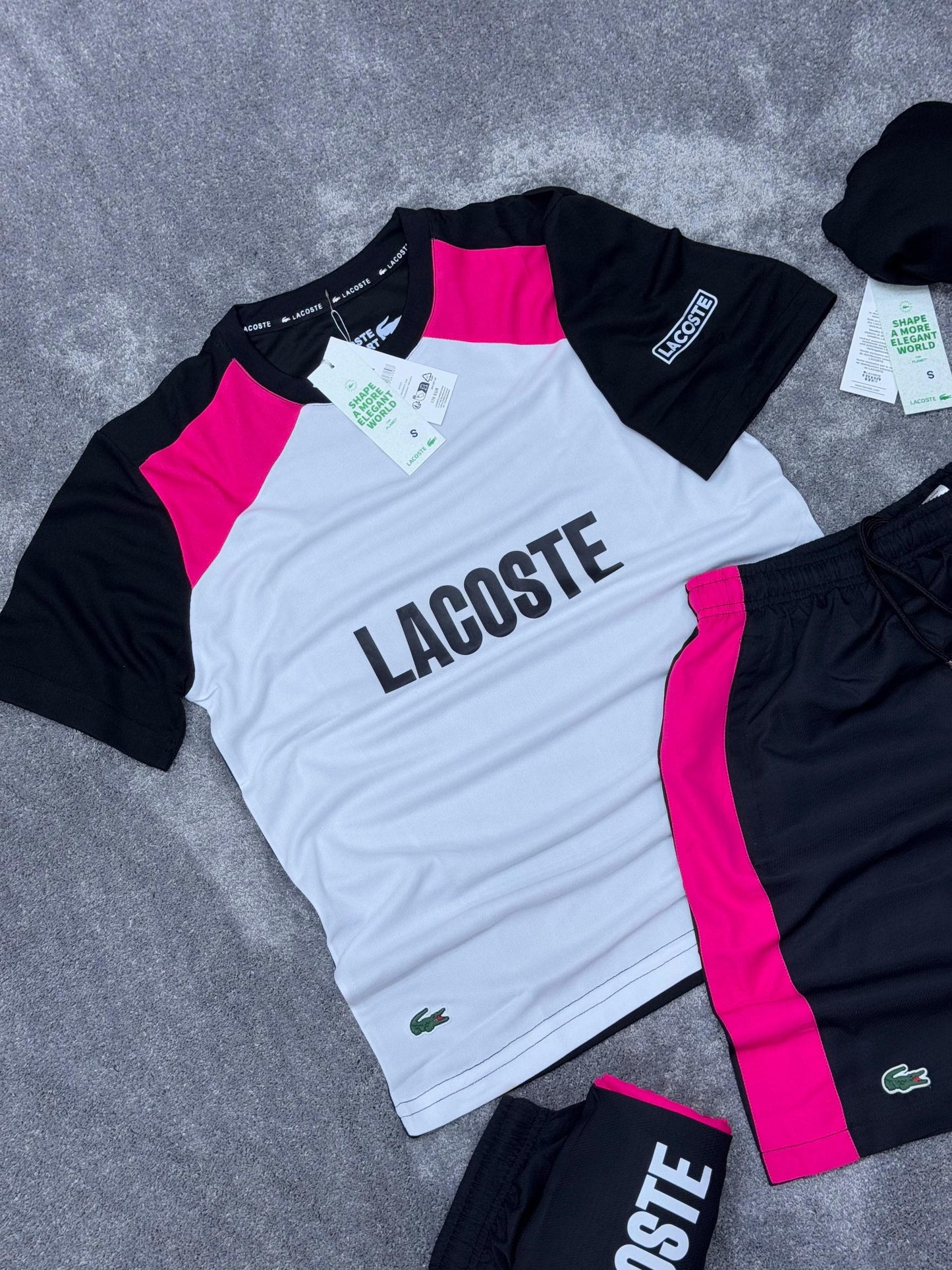 Conjunto Corto Lacoste
