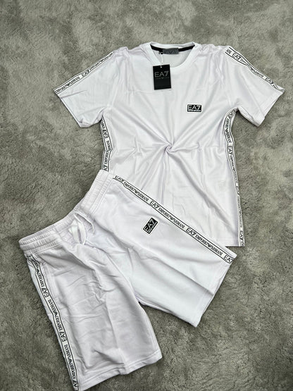 Conjunto Emporio Armani EA7 White
