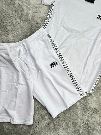 Conjunto Emporio Armani EA7 White