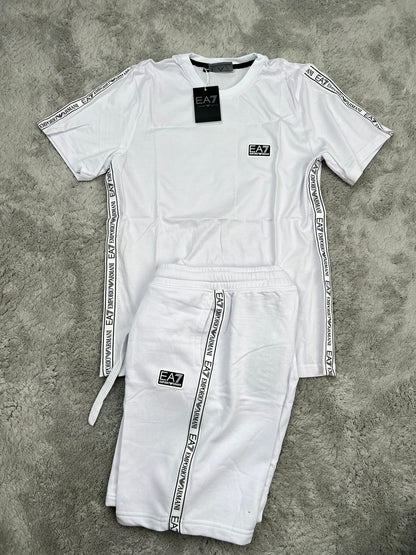 Conjunto Emporio Armani EA7 White