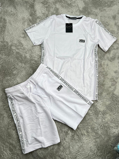 Conjunto Emporio Armani EA7 White
