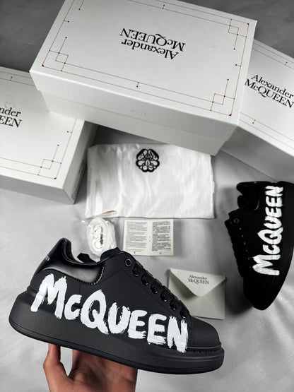Alexander McQueen Black Graffiti