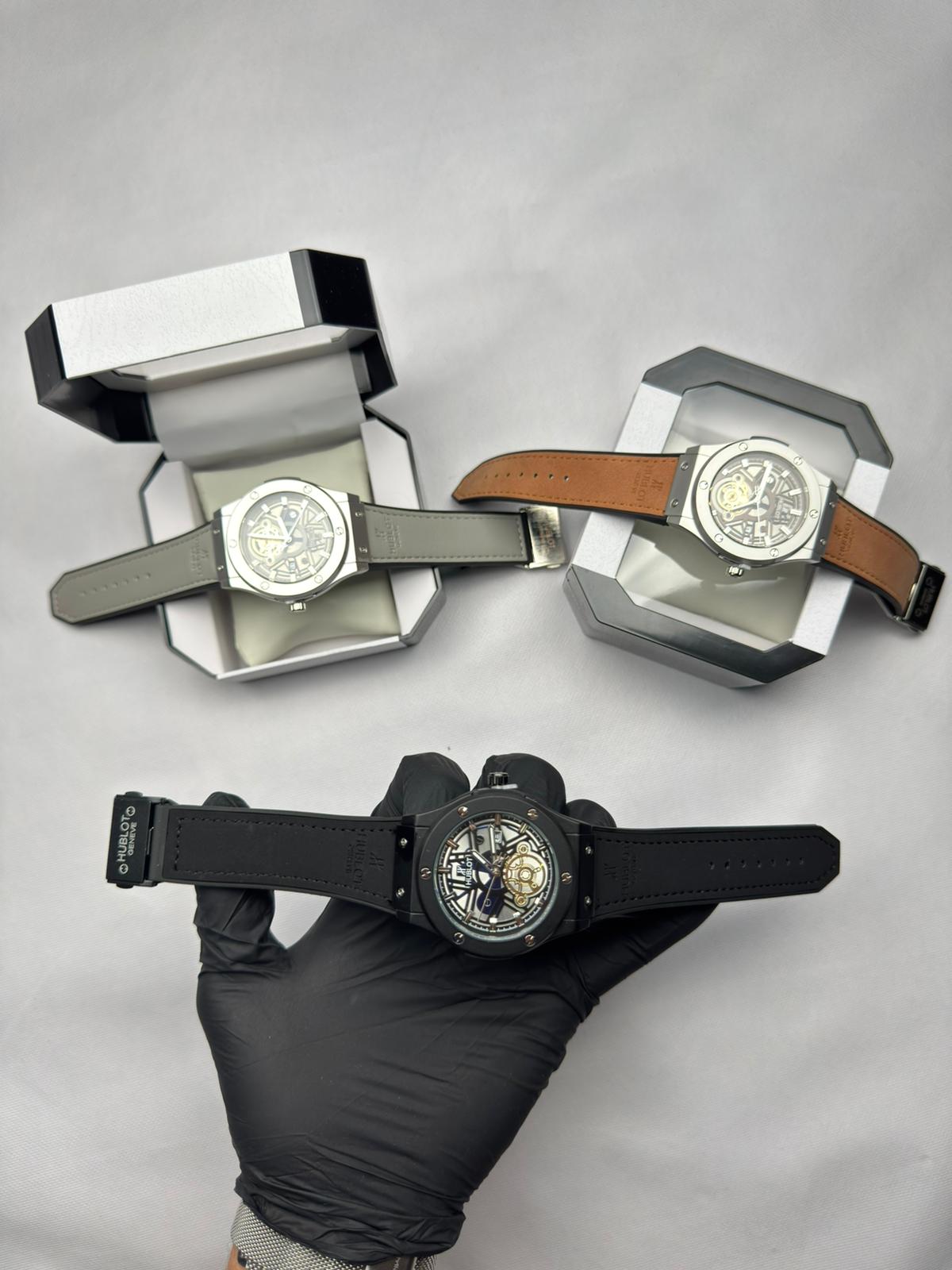 Hublot Big Bang Tourbillon Cerámica Negro