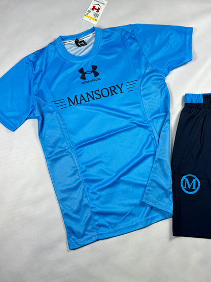 Conjunto Under Armour x Mansory Set Azul Navy