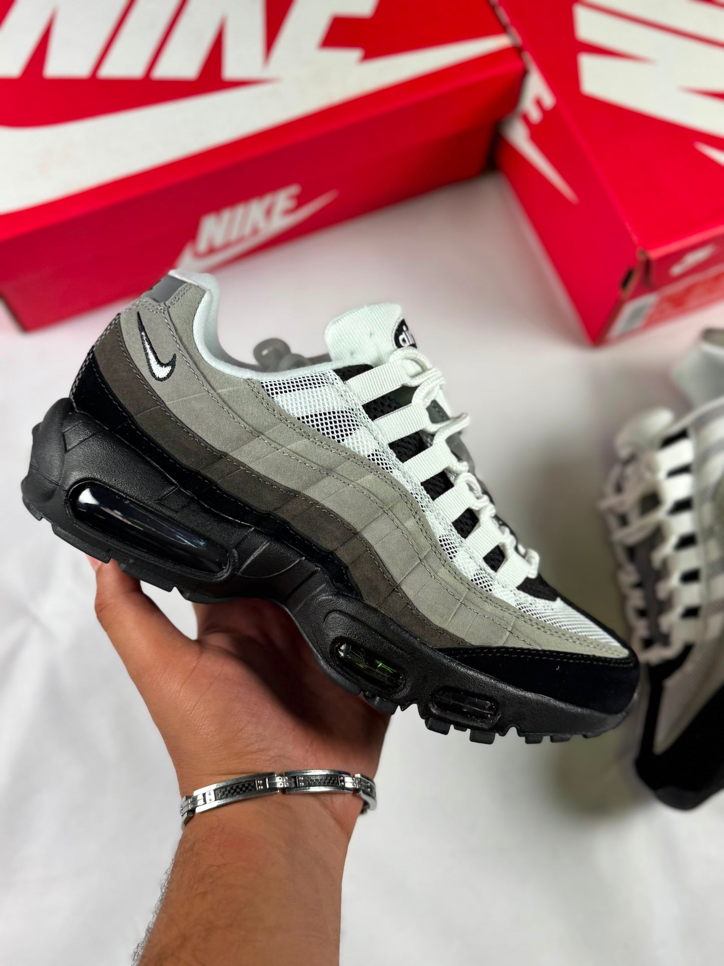 Nike Air Max 95 Black And Grey