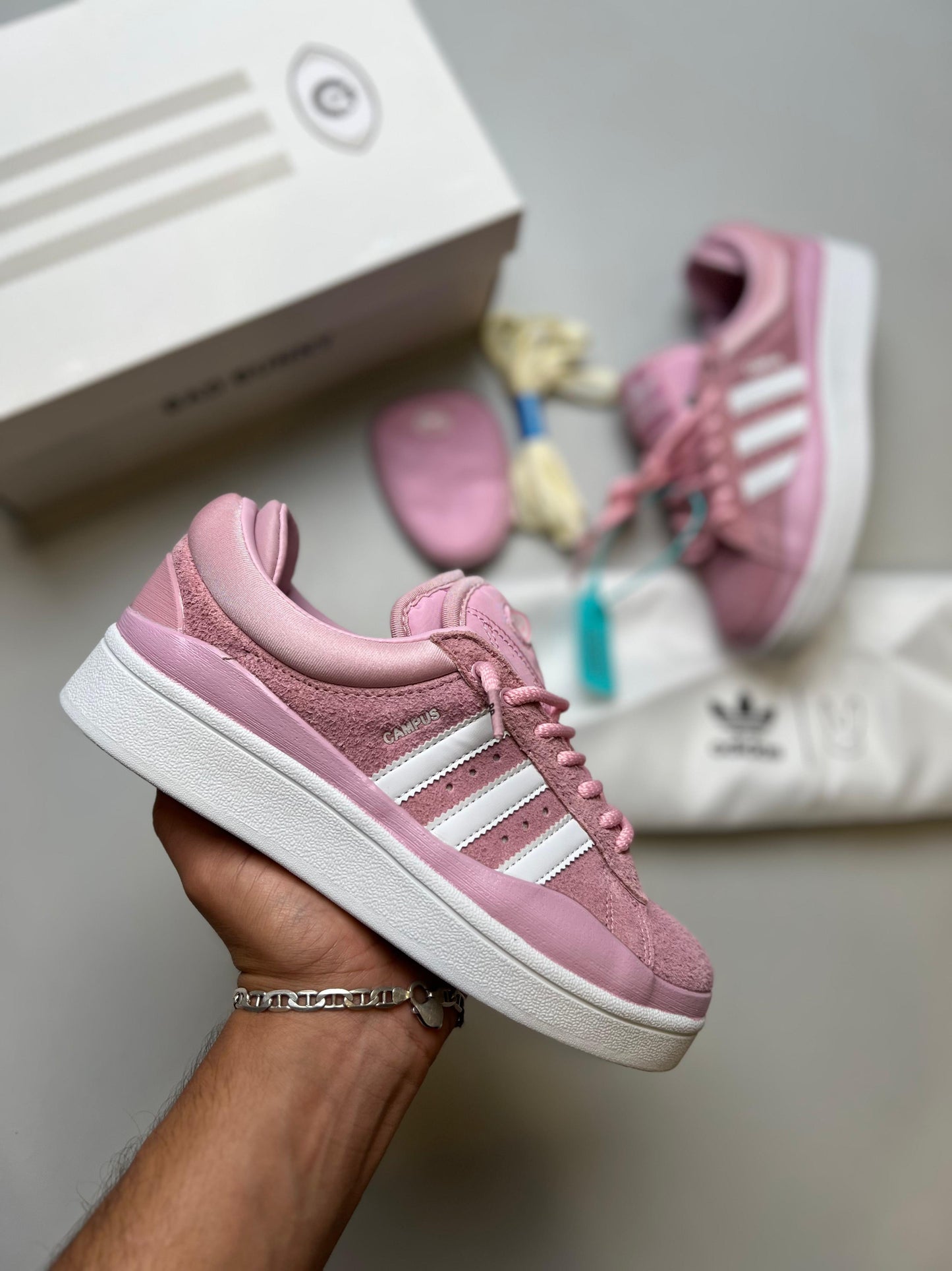 Adidas Campus Pink x Bad Bunny