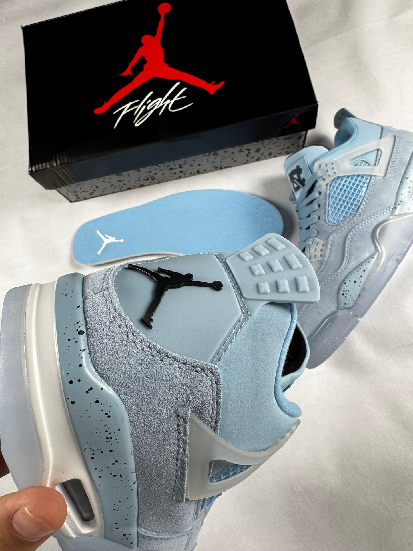 Jordan Retro 4 Ice Blue PE