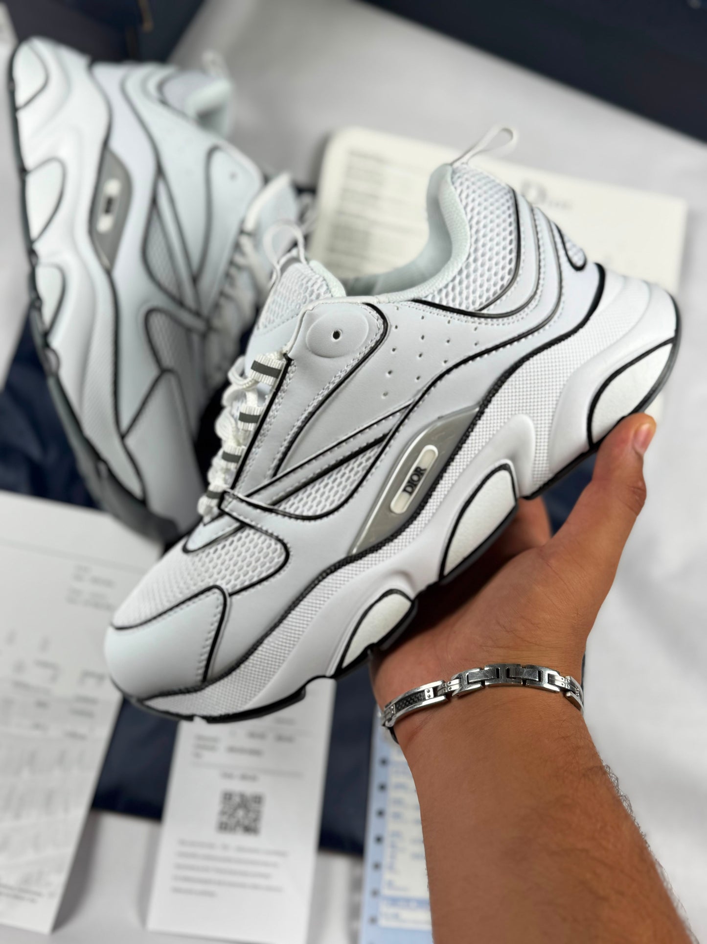 Dior B22 White Draw