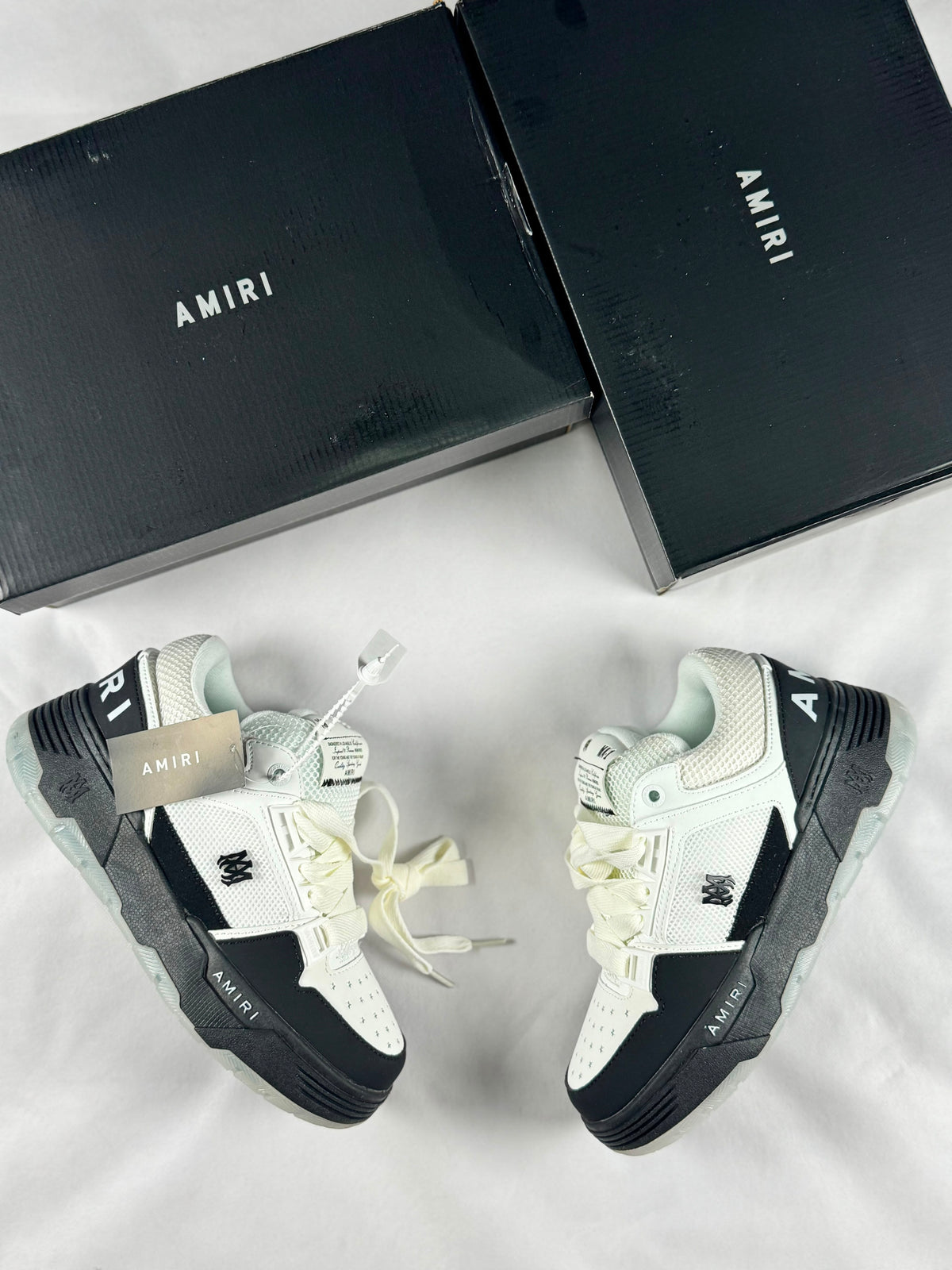 AMIRI MA-1 White and Black