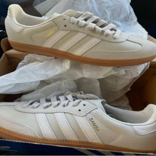 Adidas Samba Beige/White